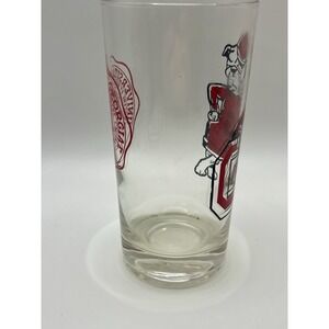 VINTAGE UGA GEORGIA FOOTBALL DRINKING GLASS BULLDOGS